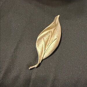 Gold Leaf Brooch